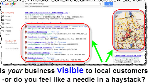 Is YOUR business locally visible in Google Places? Is YOUR business locally visible in Google Places?